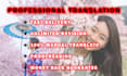 translate and localize in japanese, chinese, and english