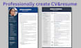 design and write your resume and cover letter