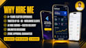 be your senior flutter developer for android ios and web app