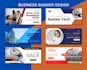 make creative website banner design