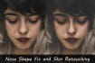 remove double chin, face and body slimming and retouching