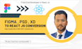 build website in react js and vue js