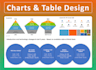 design professional infographic, flowchart, pie charts, graph diagram