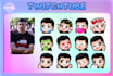 create chibi twitch emotes or sub badges in bulk for you