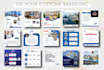 design modern real estate social media post and template