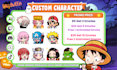 draw chibi twitch emotes, sub badges, stream animated emotes