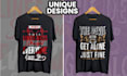 do bulk t shirt designs for merch, teespring and printfull