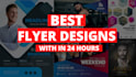 design birthday, business,grand opening and event flyer