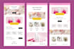 design mailerlite, sendinblue email template and automations, campaigns