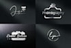 do unique signature logo creative photography watermark
