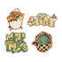design sticker pack, badge, patch, logo and illustration