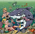 draw crazy cartoons, album cover, punk, rock, hiphop etc