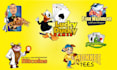 design unique cartoon mascot logo for your business