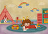create awesome children book illustration for you