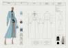 do technical fashion sketches and illustration