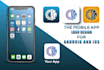 do mobile app logo design for android and IOS