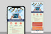 create clean and professional electronic direct mail