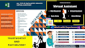do data entry, copy peste, internet research, and your virtual assistant