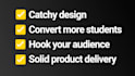 edit your master class video course for udemy, kajabi, thinkific