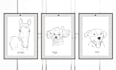 draw pet portrait hand drawn line art in 7 hours from photo