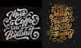 create simple lettering in less than a day