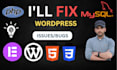 fix responsive issues, wordpress bug fix, critical error, CSS issues