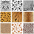 create animal leopard and zebra patterns