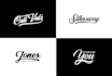 create hand written lettering and signature logo design