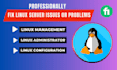 fix linux server issues ssh cron permissions ubuntu centos