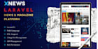 create a professional laravel blog, magazine and newspaper website