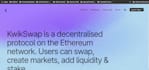 develop uniswap clone dex on ethereum and binance