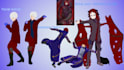 create a high quality 3d anime character