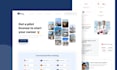 create premium quality landing page ui ux in figma