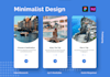 do interactive mobile app UI UX design using adobe xd and figma