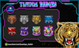 design custom twitch emotes, discord emojis, tiktok stickers youtube kick emote