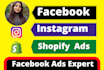 be setup your facebook ads and instagram ads campaign, meta ads campaigns