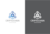 do bitcoin, blockchain, gold, and silver cryptography logo