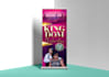 design retractable banner, backdrop, roll up, church banner