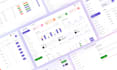 saas dashboard UI UX, web app and admin panel in figma