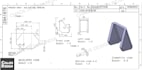 sheet metal design, dxf and technical drawing