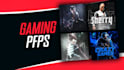 design high quality gaming profile pic or logo