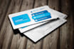design unique elegant double sided print ready business card in 24 hrs