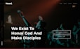 do professional church website with live streaming