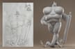 sculpt a 3d character model for stl 3d printing, dnd, nft