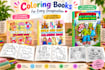 creat coloring book pages amazon KDP interior for kids and adults