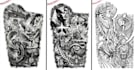 create unique custom tattoo design, tattoo sleeve