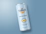 design custom beverage can label with realistic 3d mockup