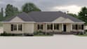 create 3d exterior elevation and render