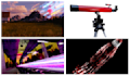 create colorful dynamic 3d object, scene, or animation