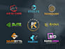 design premium digital marketing and website logo